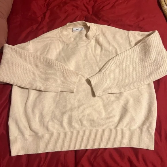 Mango Round neck knitted sweater - Picture 2 of 5